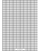 Printable Knitting Graph - A4 - portrait