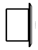 Printable Laptop Wireframe