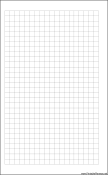 Large Cahier Planner Grid Page - Left