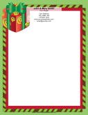 Large Gift stationery design