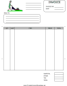 Lawn Care Invoice Template