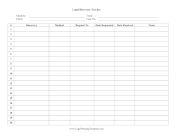 Legal Discovery Tracker