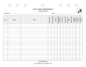 Line Notes Breakdown