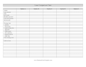 Loan Comparison Chart