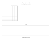 Printable Logic Puzzle Grid 2x4