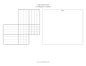 Printable Logic Puzzle Grid 3x4