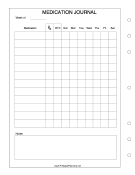 Medication Journal - Left