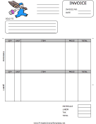 Painting Contractor Invoice Template