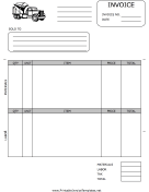 Paving Invoice Template