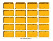 Petitioner Exhibit Labels