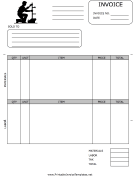 Plumbing Contractor Invoice Template