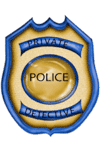 Police Private Detective Badges Name Tag