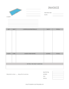 Pool Service Invoice Template