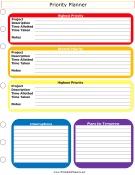 Priority Planner