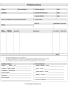 Proforma Invoice