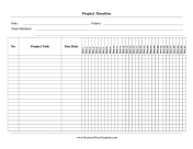 Project Timeline