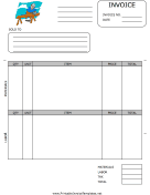 Repairs Invoice Template