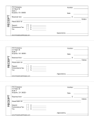 Reservation Receipt