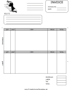 Roofer Invoice Template