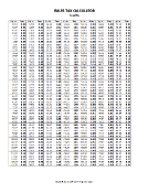 4% Sales Tax Calculator