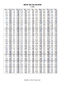 7% Sales Tax Calculator