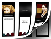 Printable Salon Brochure-Trifold