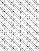 Printable Sashiko Steps Pattern