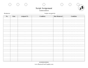 Script Assignment Tracker