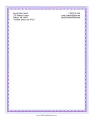 Sewing Pattern Stationery stationery design