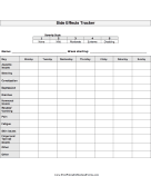 Side Effects Tracker