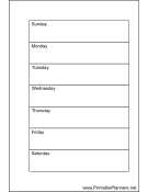 Small Organizer Weekly Planner-Week On A Page - Right