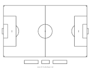 Printable Soccer Pitch Diagram