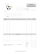 Sports Equipment Rental Agreement Template