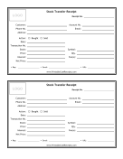 Stock Transfer Receipt