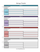 Storage Tracker