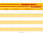 Student Planner — Application Tracker