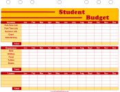 Student Planner — Budget