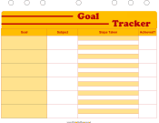 Student Planner — Goals