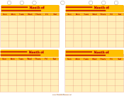 Student Planner — Quarter Calendar