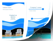 Printable Swimming Pool Brochure-Bifold