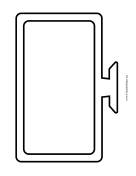 Printable TV Wireframe