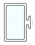 Printable TV Wireframe Grid