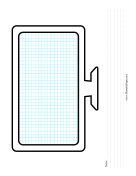 Printable TV Wireframe Grid Notes