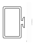 Printable TV Wireframe Notes