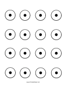 Printable Circles Target