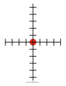 Printable Crosshairs Target