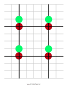 Printable Red-Green Target