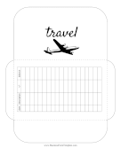 Travel Cash Envelope