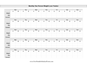 Two Person Weight Loss Tracker