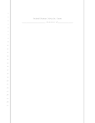 US District Court Pleading Paper Continuous Numbering